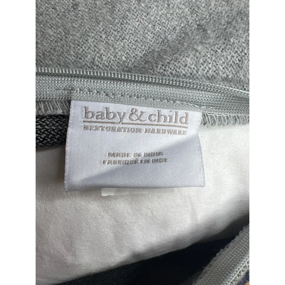Restoration Hardware Baby & Child Dinosaur Skateboard Lumbar Pillow Feather Down